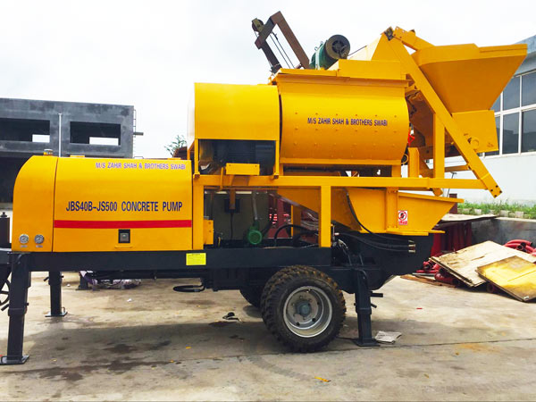 Concrete Mixing Pump