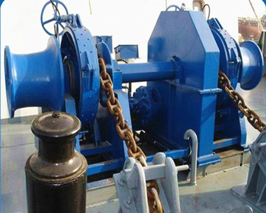 hydraulic anchor winch
