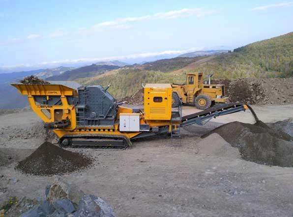 Crawler Stone Crusher