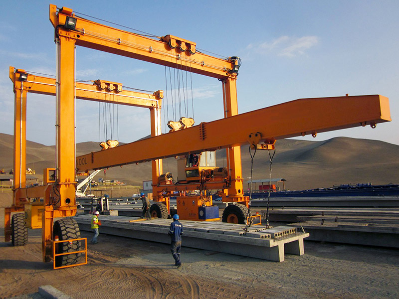 30T+30T Rubber Tyred Gantry Crane