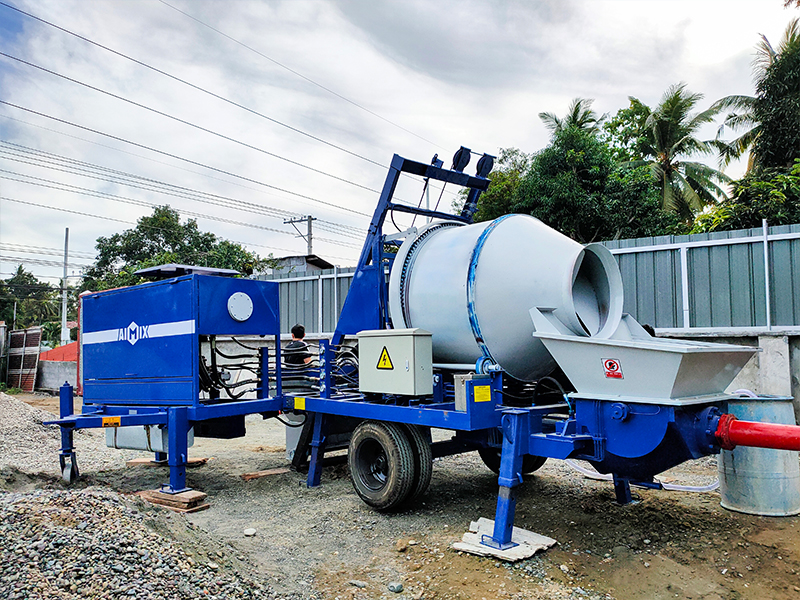 diesel cement mixer pump