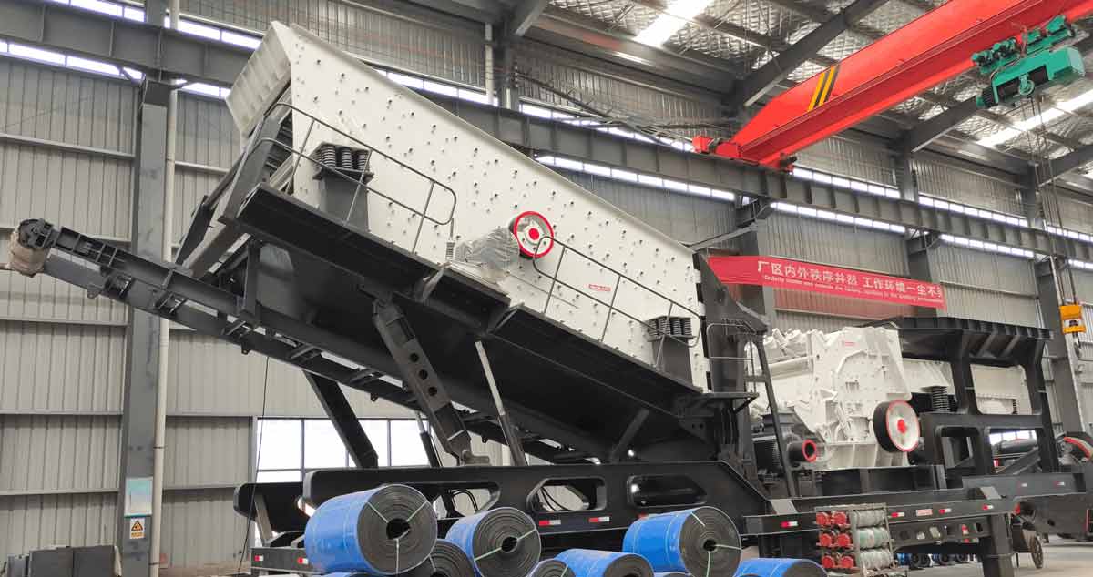 APY3-1010F impact crusher mobile