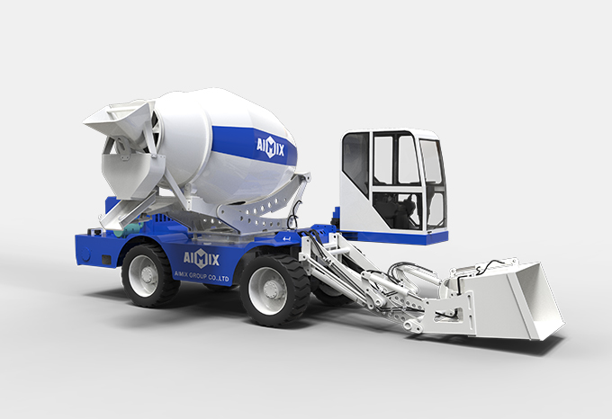 Self-Loading-Mobile Concrete Mixer For Sale