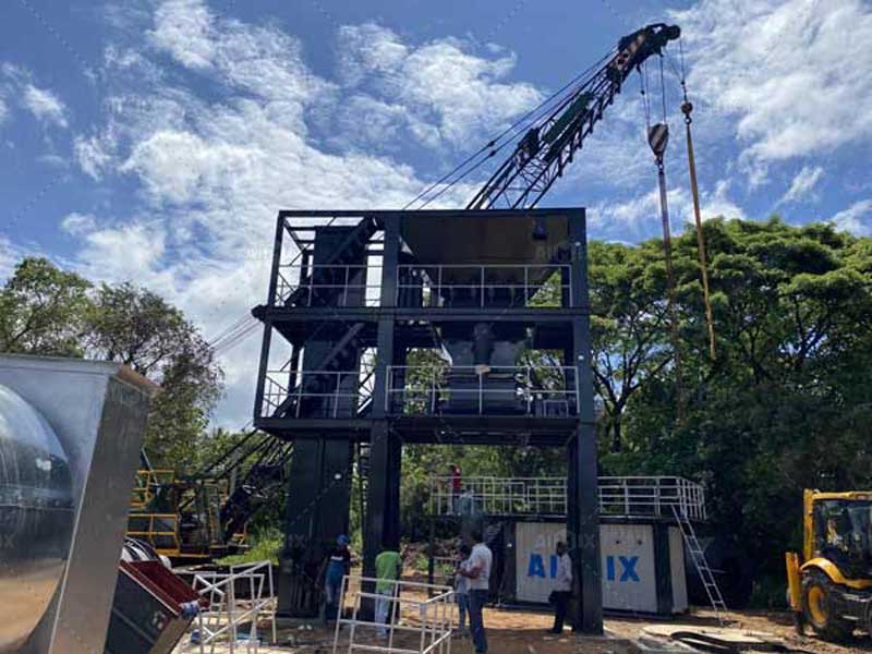 amp aspal mixing plant baru