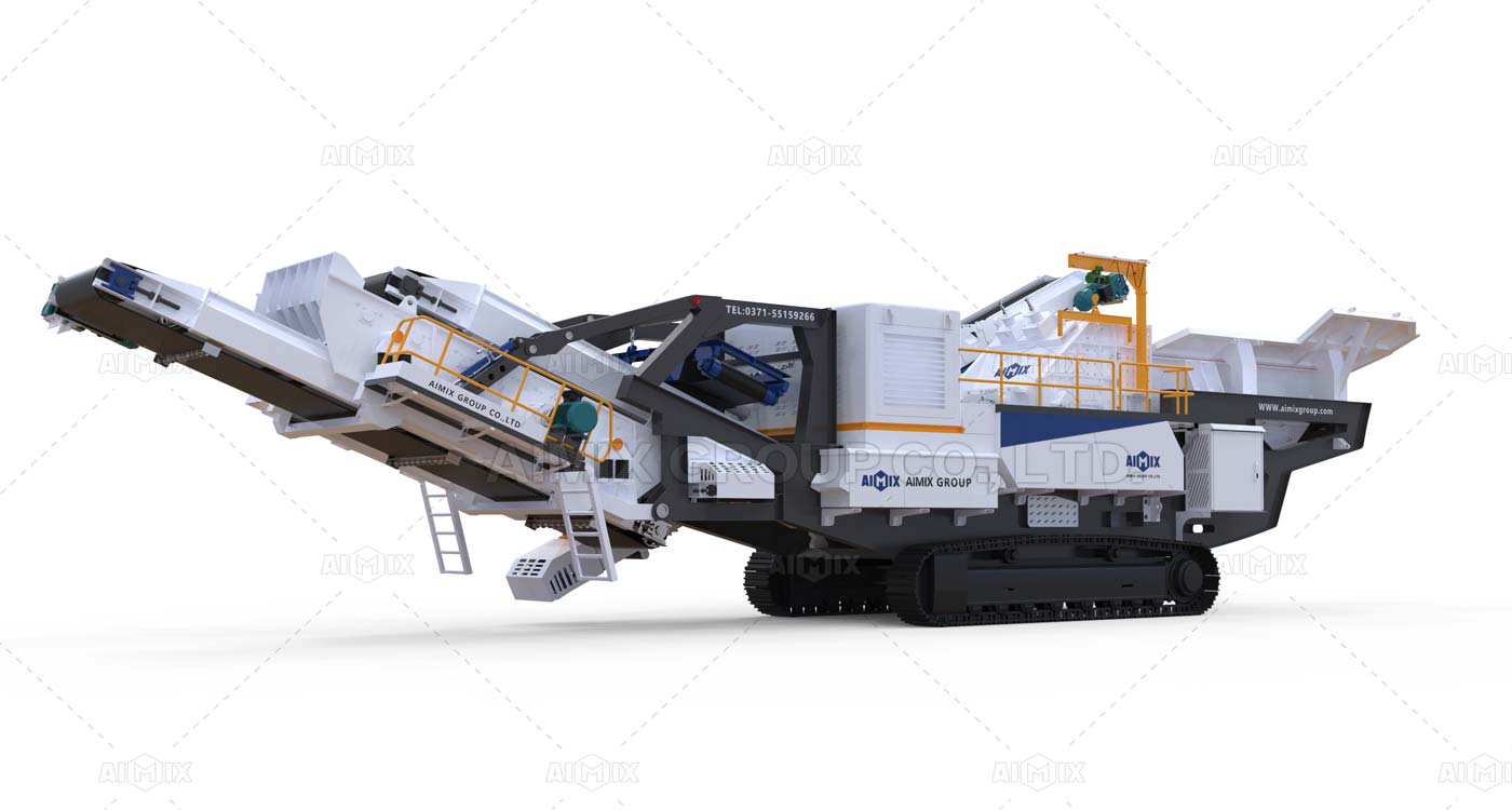 impact mobile-crusher with crawler moving system