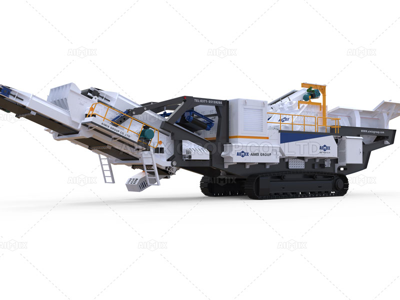 tracked-mounted mobile crushing plant for sale