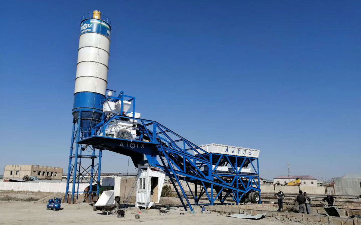 mobile batching plant