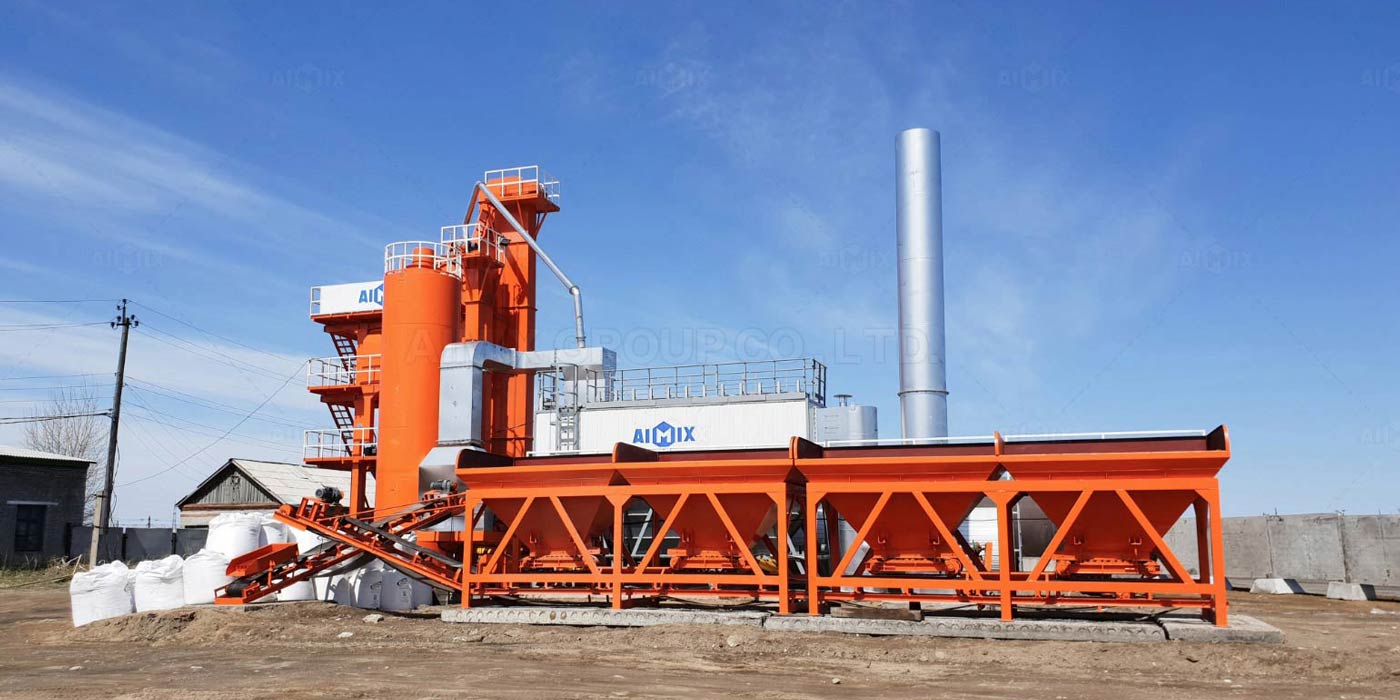 Asphalt Concrete Batch Plant for road and bridge construction
