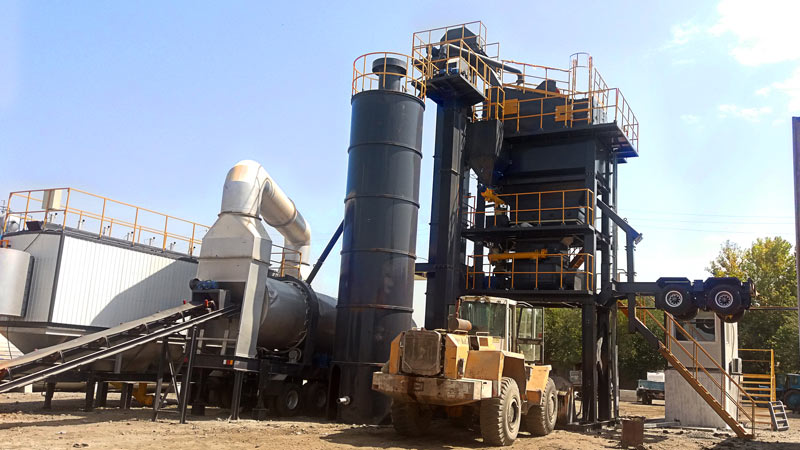 Mobile Intermittent Asphalt Mixing Plant