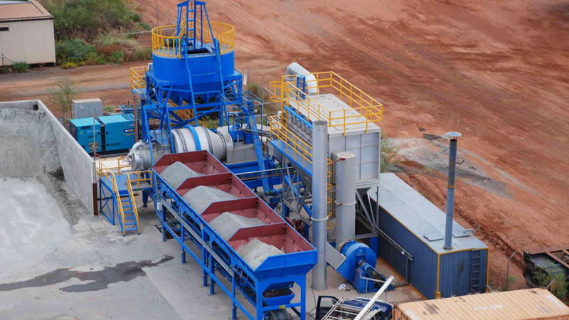 Simple Type Mobile Asphalt Plant