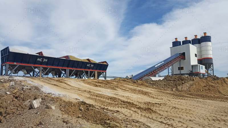Ready mix concrete batch plant setup costs