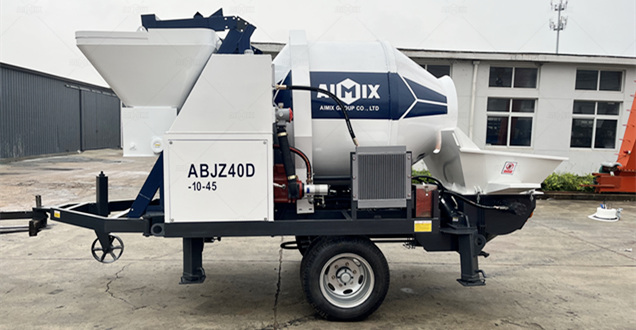 ABJZ40D electrical portable concrete pump for sale