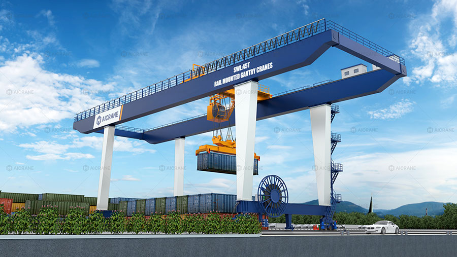 container handling gantry crane