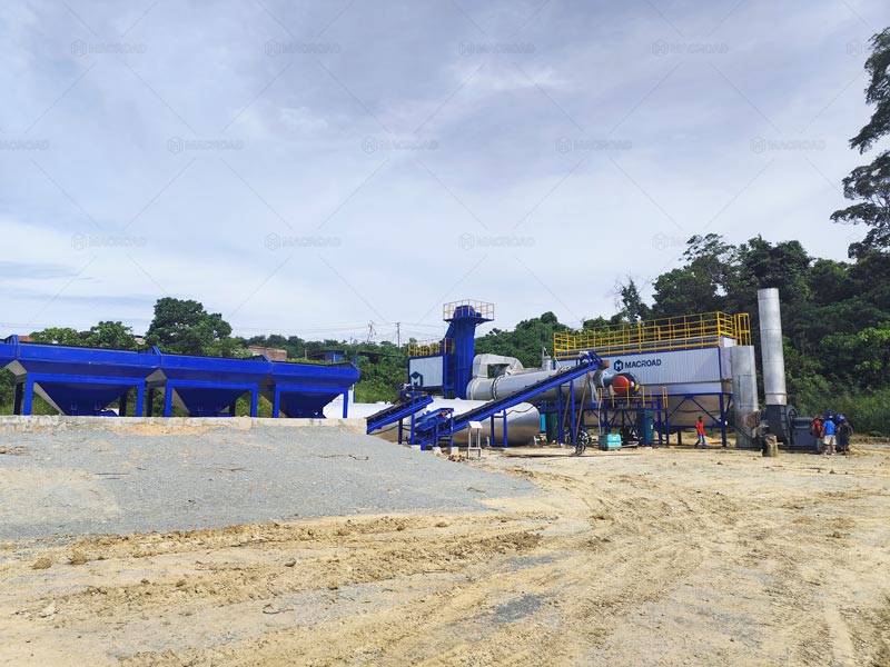 Drum Mix Asphalt Mixing Plant