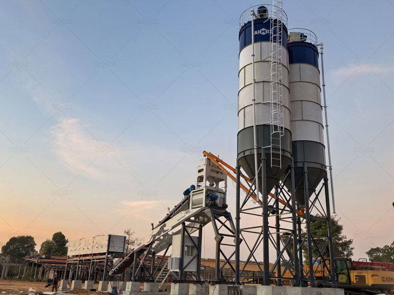 Quick-Installation Concrete Mixing Plant